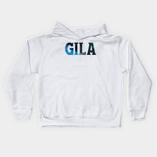 Gila - Psychedelic Style Kids Hoodie